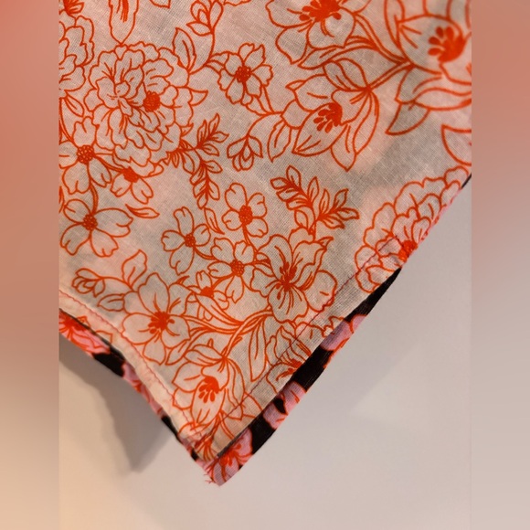 Johnny Was EUC Flora Tie Back mixed floral printed cotton embroidered Dress - Picture 8 of 16